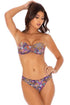 Luli Fama Tiki Babe PUSH UP BANDEAU TOP